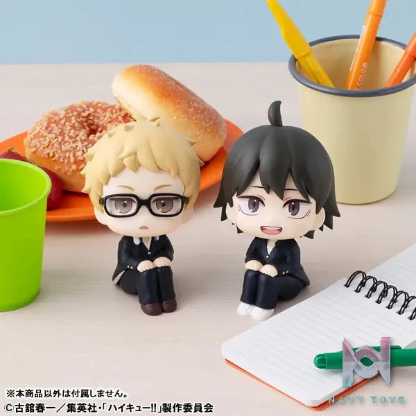 MegaHouse – LookUp Haikyuu!! Tadashi Yamaguchi & Kei Tsukishima Complete Figure (Licensed)