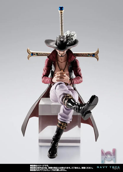 BANDAI – One Piece S.H.Figuarts Dracule Mihawk Hawkeye (Licensed)