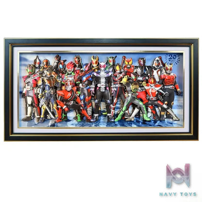 KALA HOME Studio – Kamen Rider Multiple Characters #01 3D Decorative Painting Kamen Rider