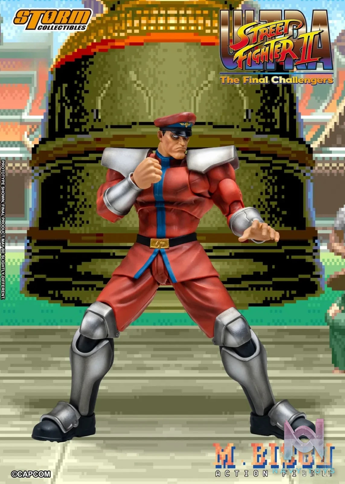Storm Toys – ULTRA STREET FIGHTER II THE FINAL CHALLENGERS M. BISON #CPSF30 (Licensed)