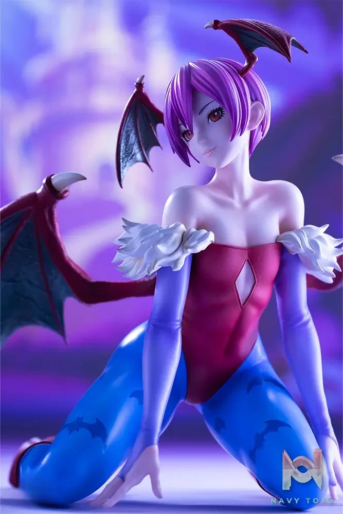 Kotobukiya – Darkstalkers Morrigan Aensland X Lilith 1/7 Complete Figure (Licensed)