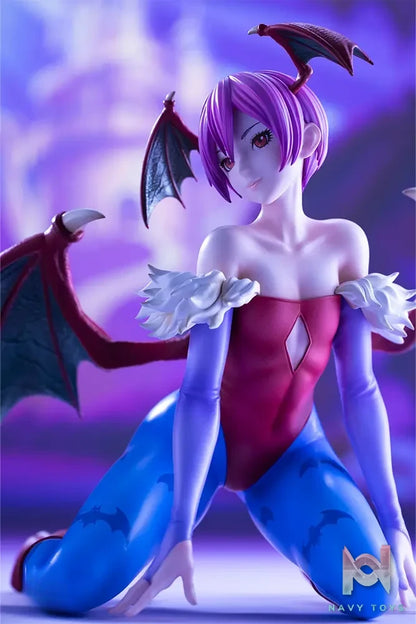 Kotobukiya – Darkstalkers Morrigan Aensland X Lilith 1/7 Complete Figure (Licensed)