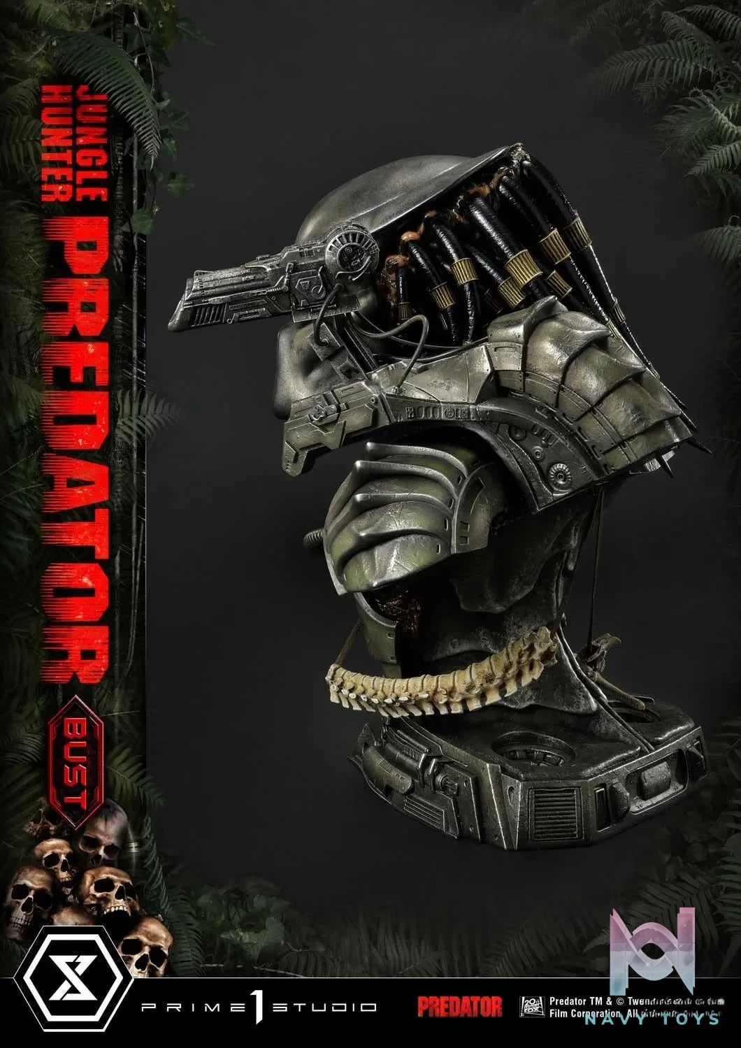 Prime 1 Studio – Premium Bust Predator (Film) Jungle Hunter Predator PBPR-01 (Licensed)