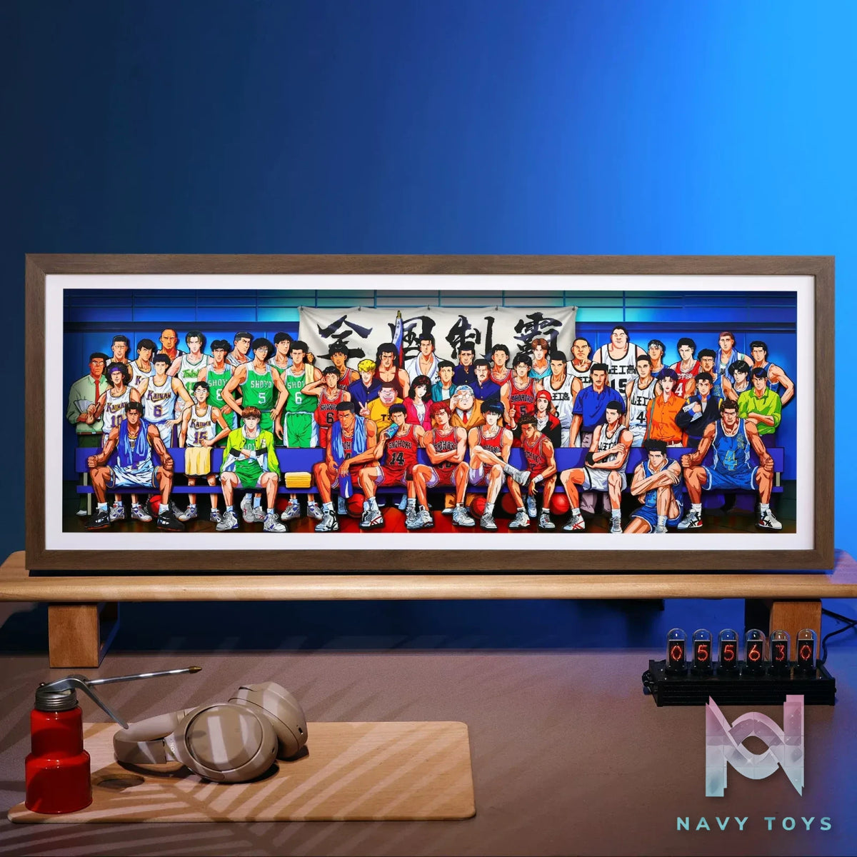 Yu Zhi Jiang Studio – Slam Dunk Multiple Characters Series #1 3D Decorative Painting Slam Dunk