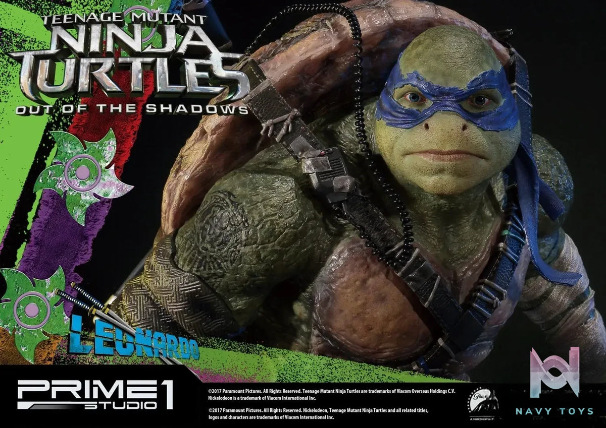 Prime 1 Studio – Premium Masterline Teenage Mutant Ninja Turtles: Out of the Shadows (Film) Leonardo PMTMNT-04 (Licensed)
