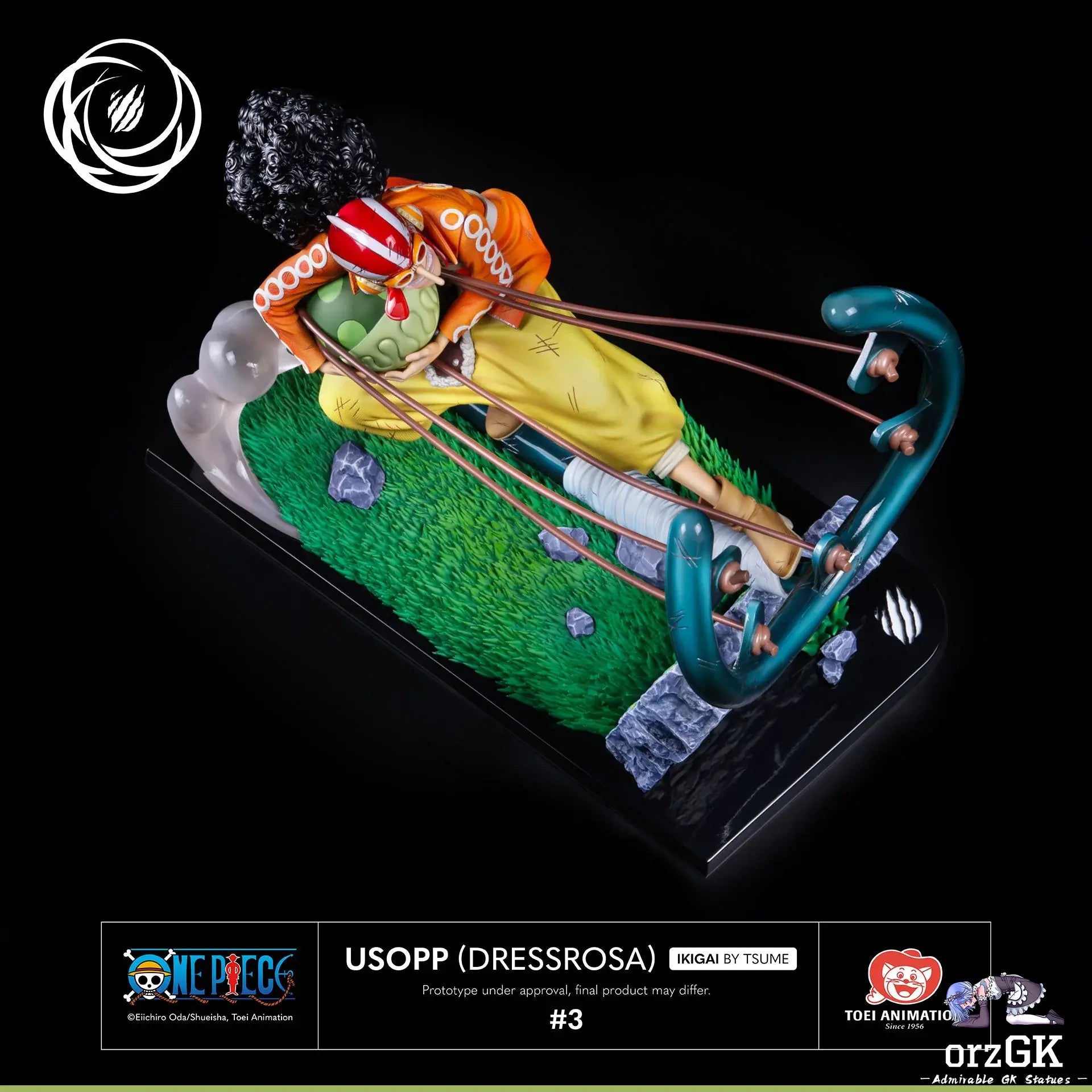 Tsume Studio - Usopp (Dressrosa) Ikigai 1/6 Scale Statue IKIGAI (Licensed) resin statue Navy Toys anime figure