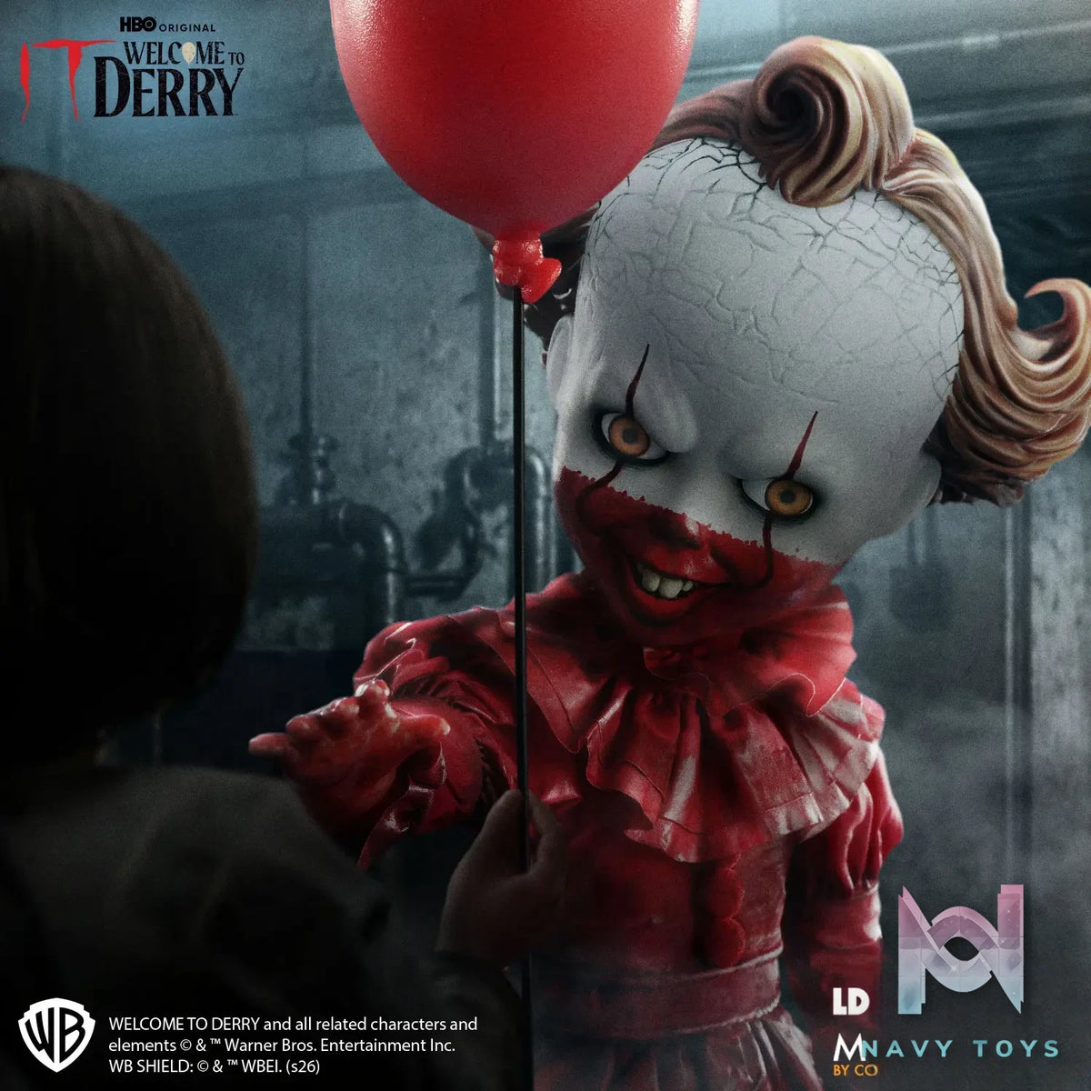 Mezco Studio – IT: Welcome to Derry – Pennywise Action Figure (Licensed)