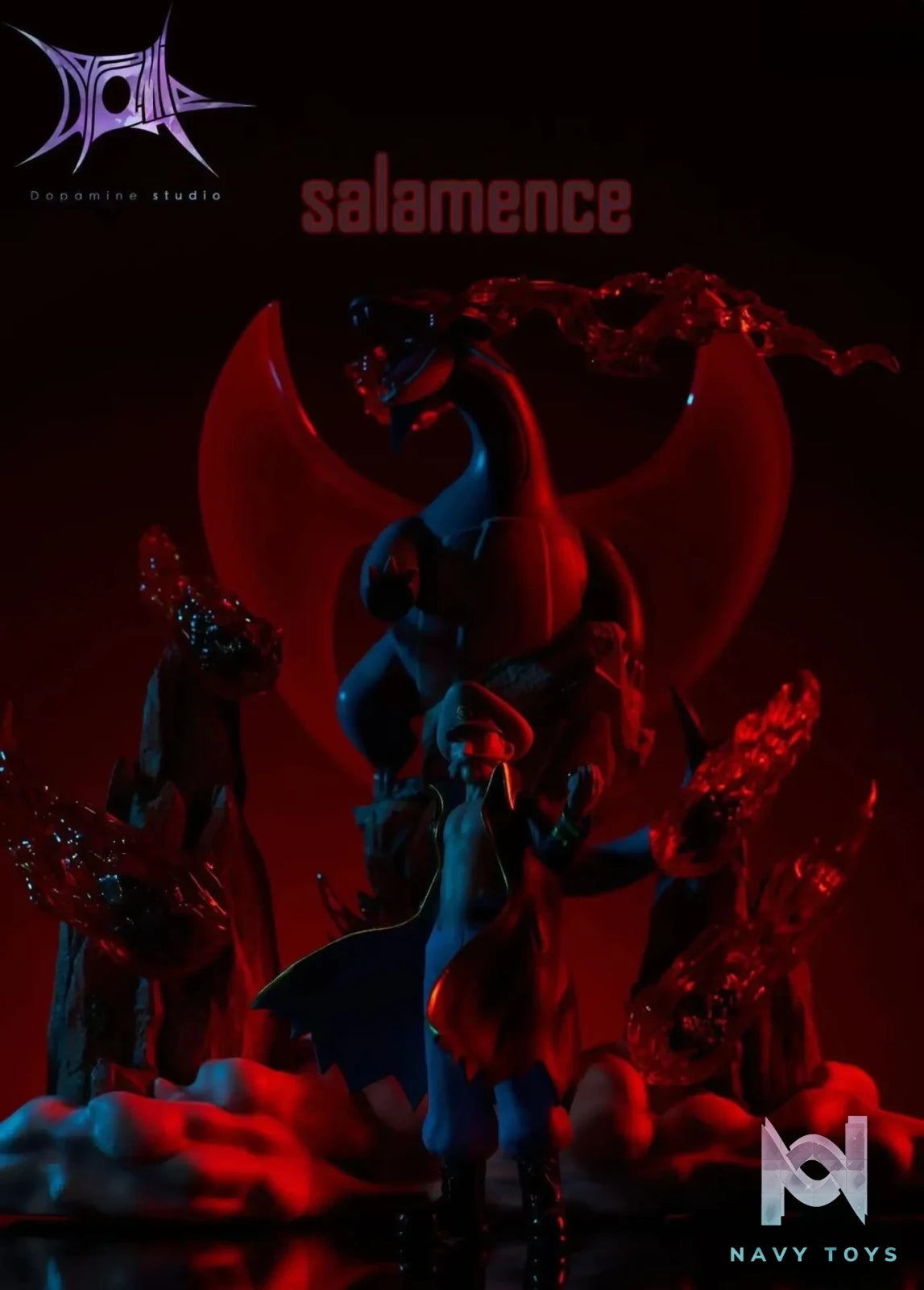 Dopamine Studio – Pokémon Salamence Evolution Group & Gengi