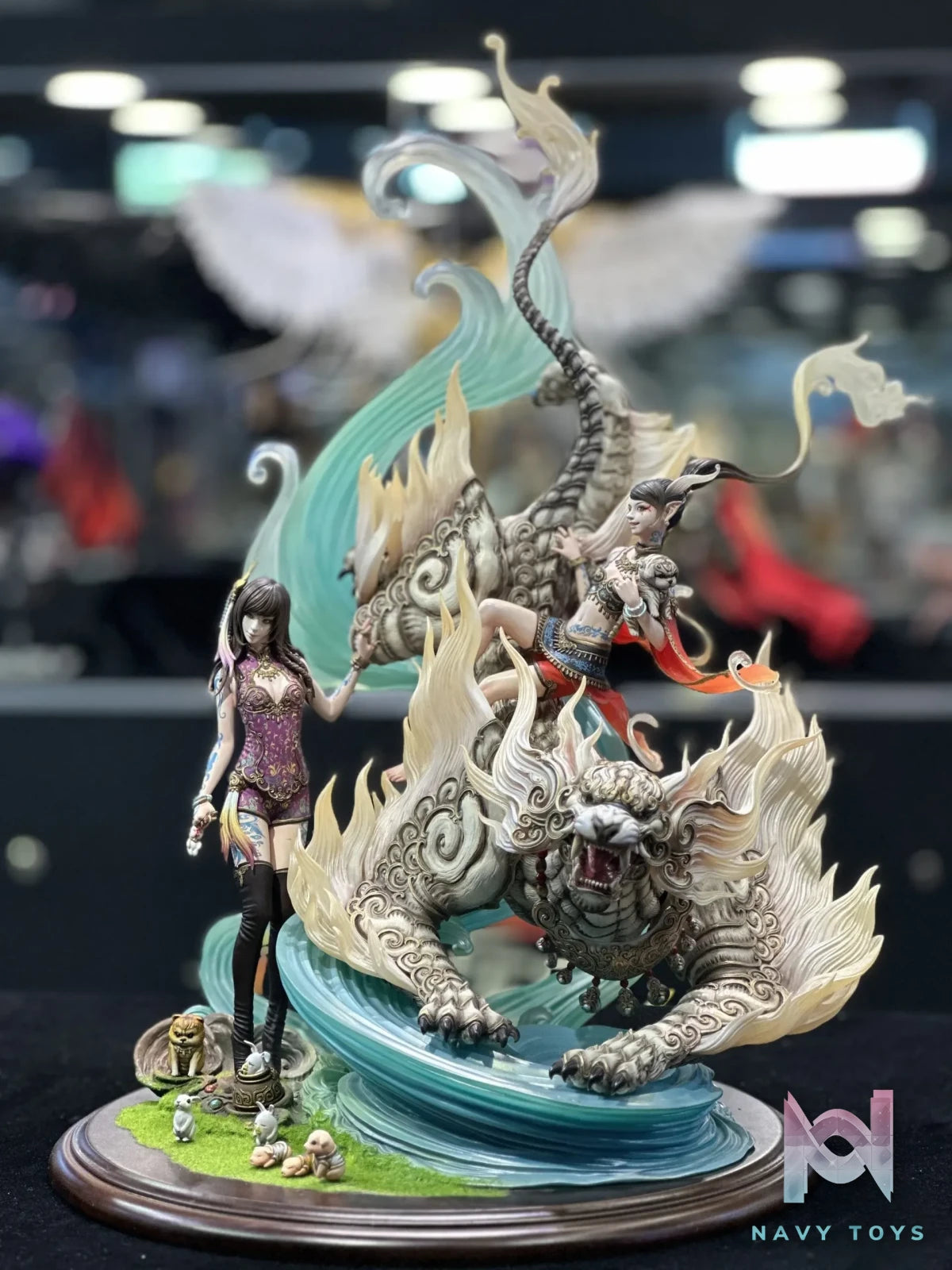 JinDouYun Studio & PKking Studio – Original The Four Symbols White Tiger (Licensed)