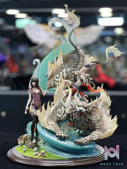 JinDouYun Studio & PKking Studio – Original The Four Symbols White Tiger (Licensed)