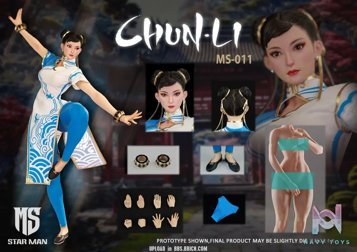 Star Man – 1/6 Female fighter Chun li MS-011