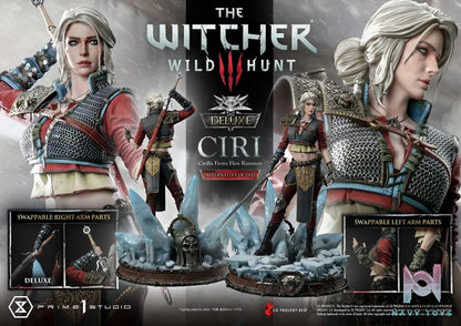 Prime 1 Studio – Premium Masterline The Witcher 3: Wild Hunt Ciri Fiona Elen Riannon Alternative Outfit PMW3-10 PMW3-10DX PMW3-10DXS(Licensed)