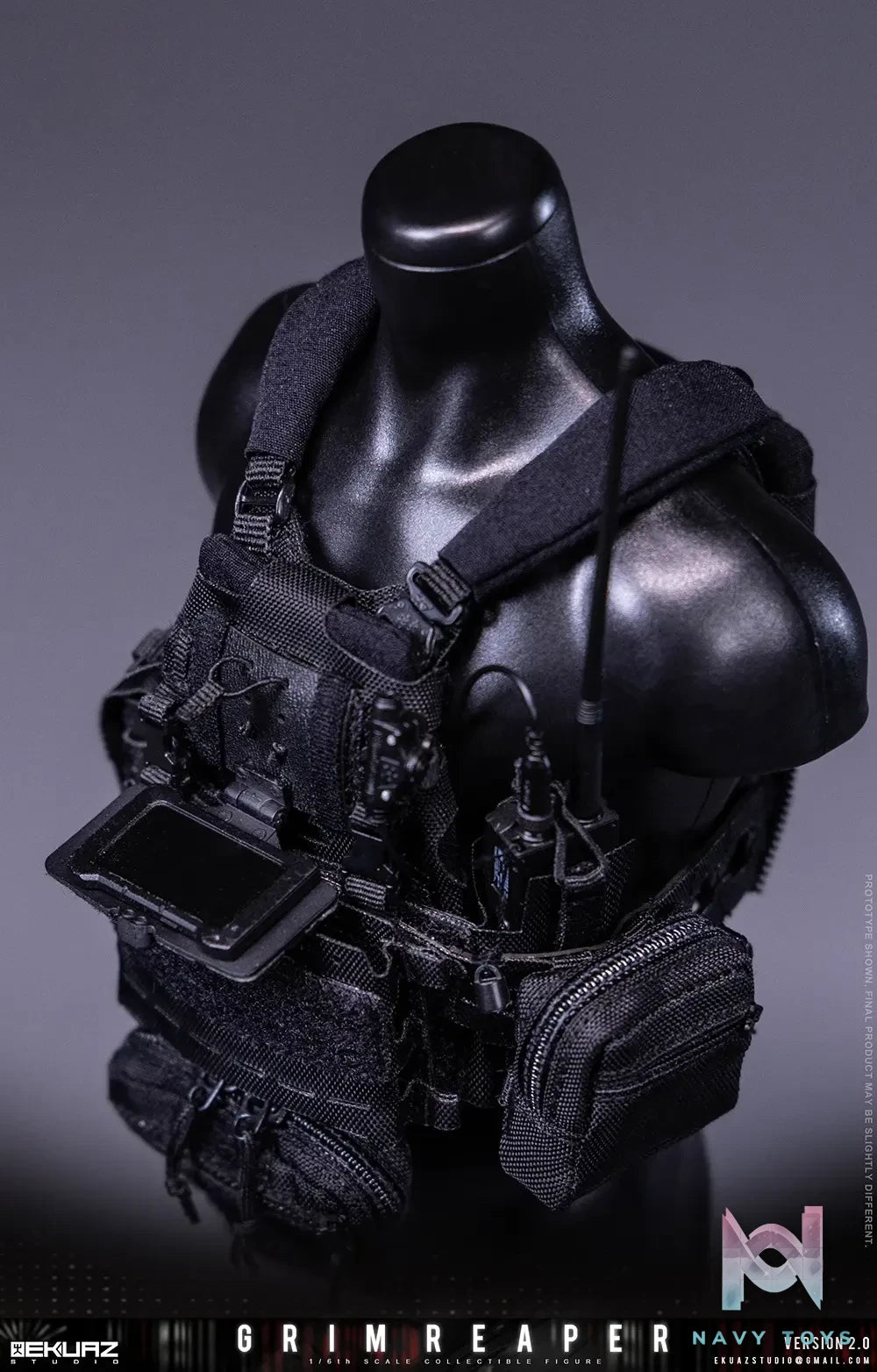 EKUAZ STUDIO – 1/6 GRIM REAPER 2.0 Elite guard EKS015 EKS015S (Licensed)