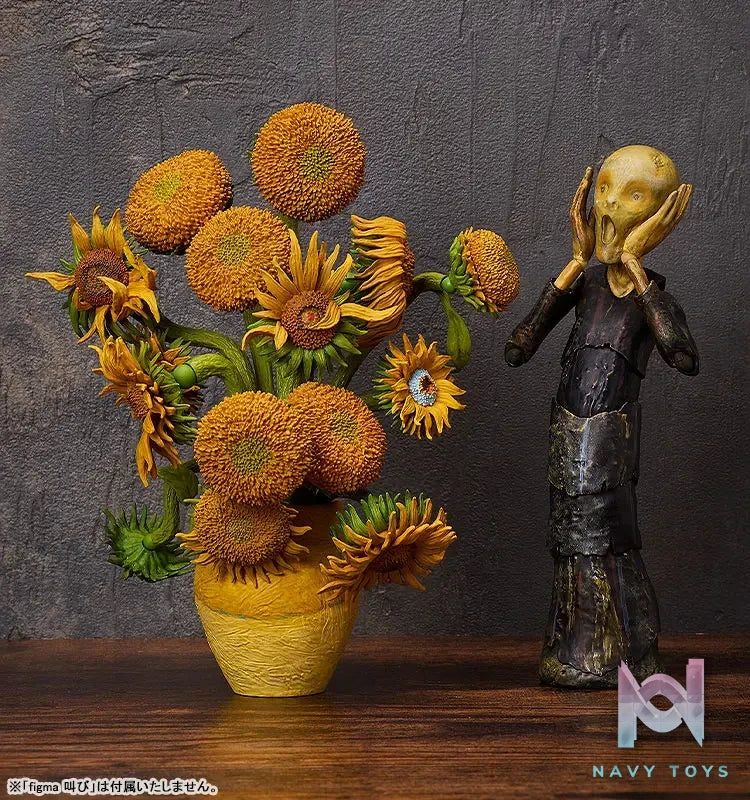 FREEing – figma The Table Museum Sunflowers by Van Gogh (Licensed)