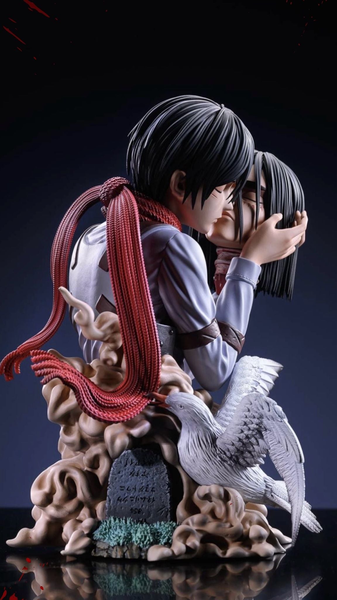 Eren & Mikasa Last Kiss - Attack on Titan - LC Studio resin statue lc Studio anime figure