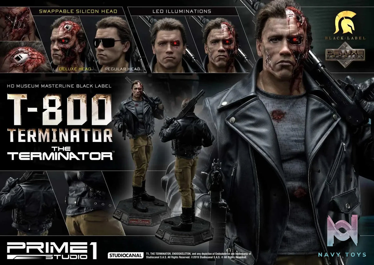 Prime 1 Studio – High Definition Museum Masterline Black Label The Terminator (Film) T-800 Terminator HDMMBLT1-02 HDMMBLT1-02DX(Licensed)