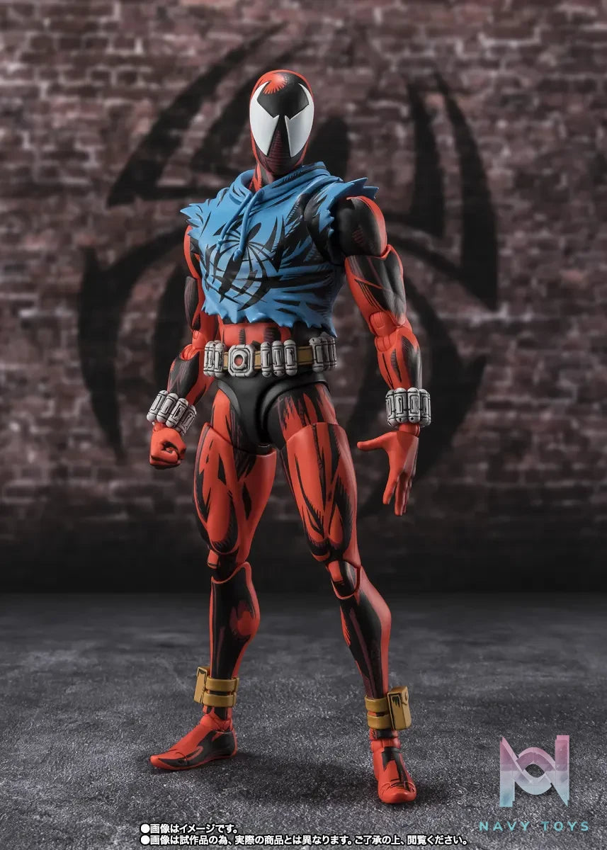 BANDAI – S.H.Figuarts SCARLET SPIDER (Spider-Man: Across the Spider-Verse) (Licensed)