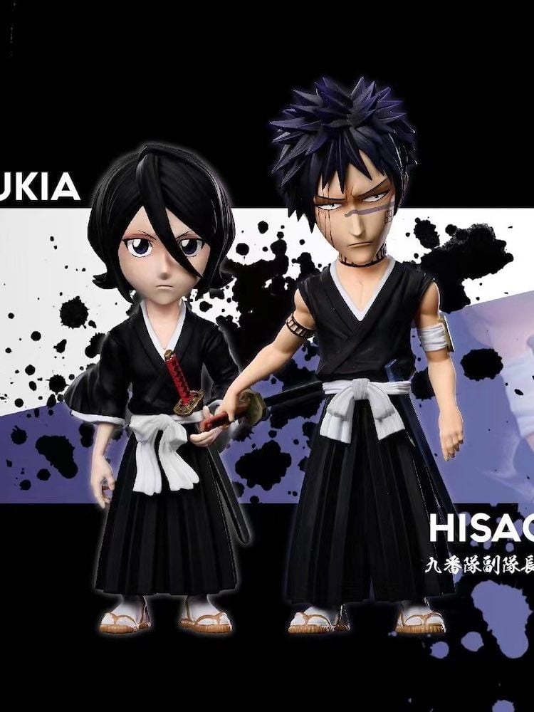 Kuchiki Rukia & Hisagi Shuuhei - Bleach - YZ Studio2 resin statue yz studio anime figure