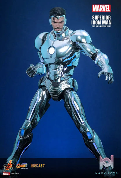 Hottoys – Marvel Comics Superior Iron Man 1/6th scale Collectible Figure CMS026D73 (Licensed)