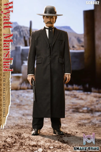 SNAKE TOYS Studio – 1/6 Collectible Figure Classic Series Western Cowboy TOMBSTONE Wyatt Marshal Deluxe Edition SCB02 (Licensed)