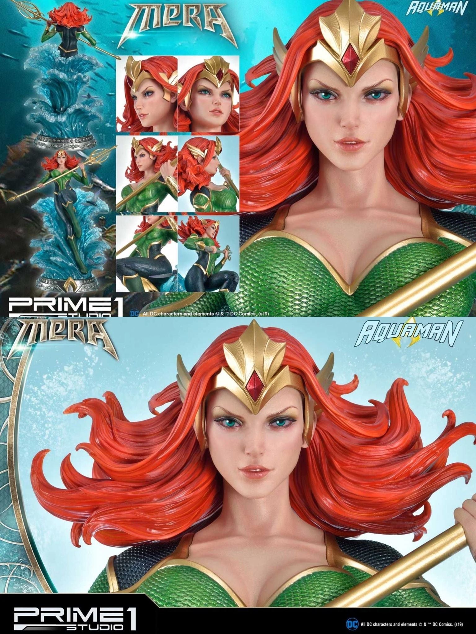 Mera - Aquaman - Prime 1 Studio (MMDC - 33) resin statue Prime 1 Studio anime figure