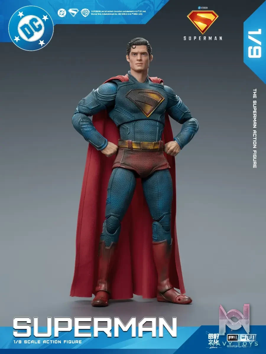 Fondjoy – Battle-Damaged New Superman 1/9 Articulated Figure (Licensed)