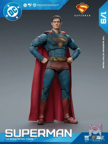 Fondjoy – Battle-Damaged New Superman 1/9 Articulated Figure (Licensed)
