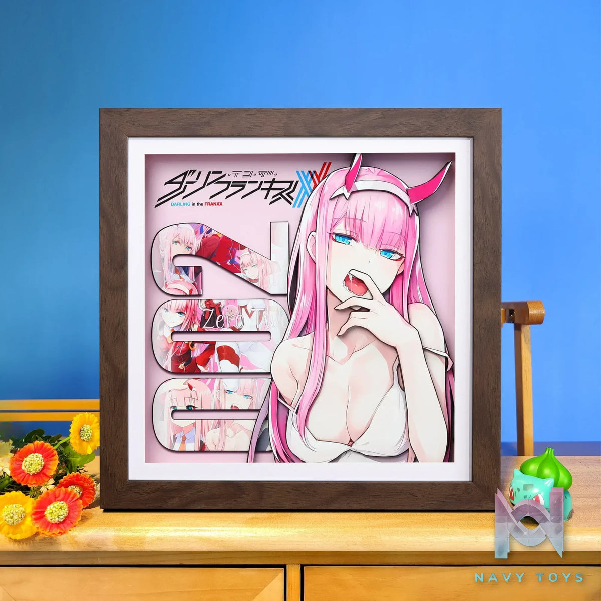 Yu Zhi Jiang Studio – Zero Two 3D Decorative Painting Darling in the FRANXX