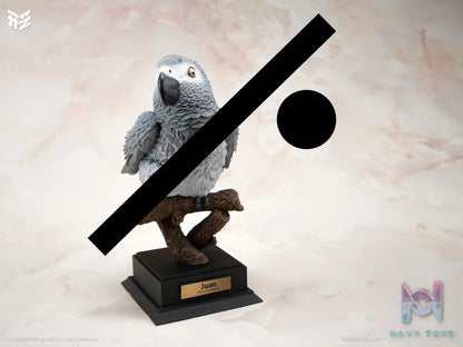 Xing Tou Yi He Studio – Jungle Catalog 004 Psittacus erithacus African Grey Parrot Juan (Licensed)