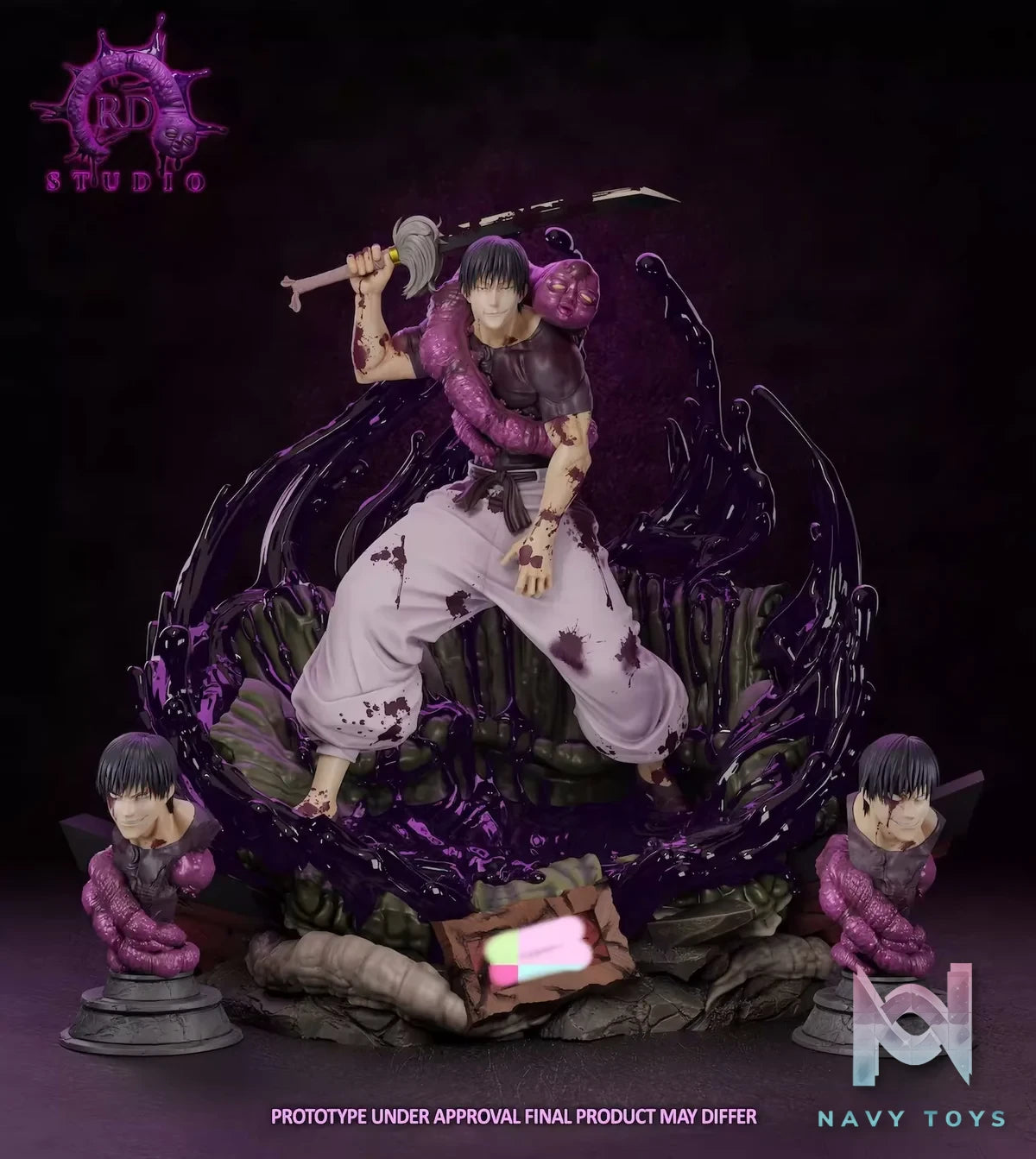 RD STUDIO - Fushiguro Toji resin statue Navy Toys anime figure