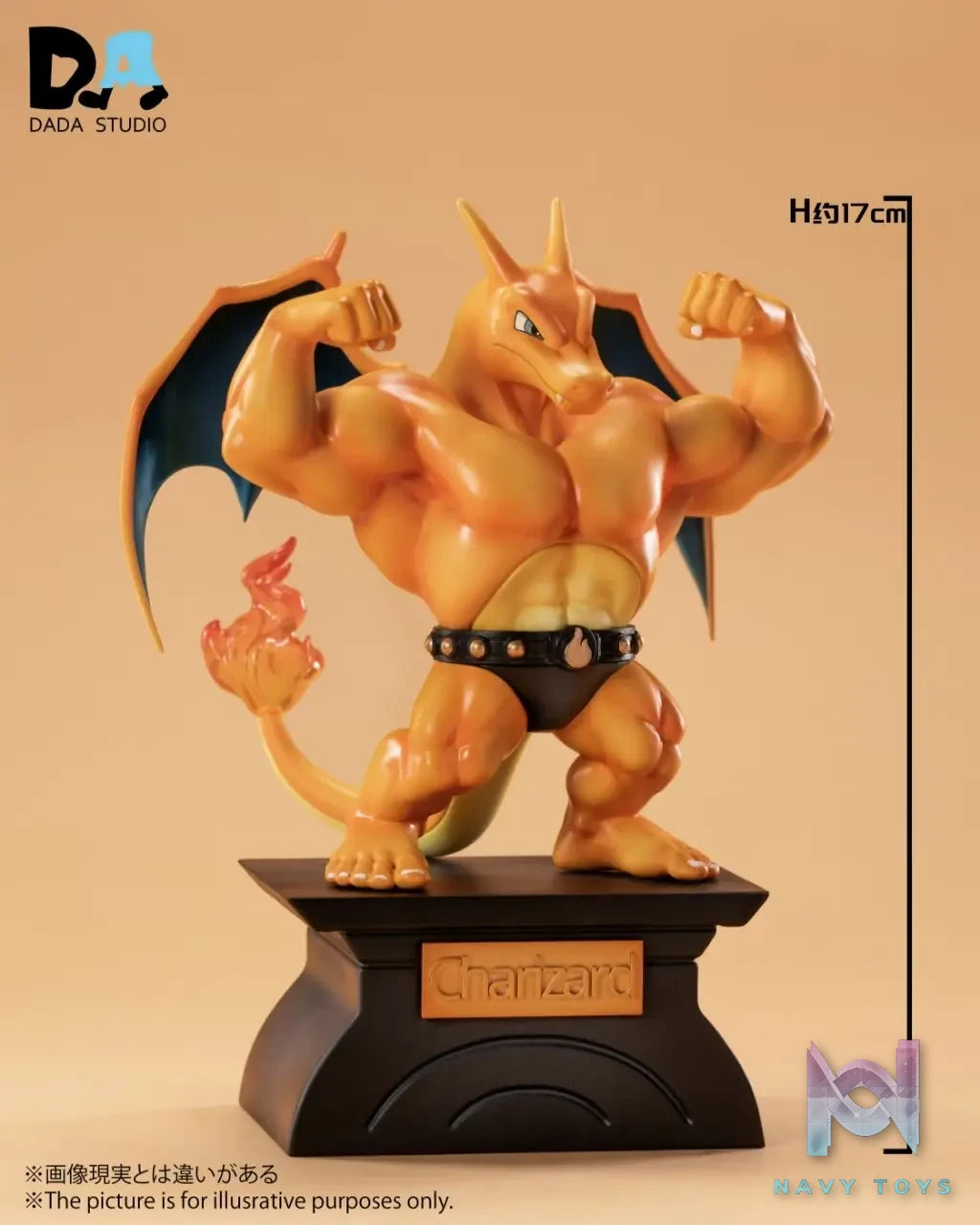 DADA Studio – Pokémon Muscular Charizard Statue