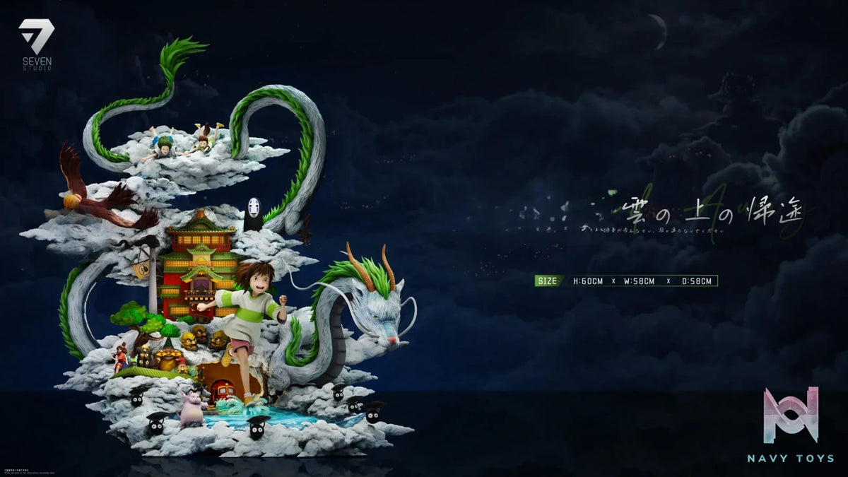 Seven Studio – Return Journey Above Clouds Spirited Away