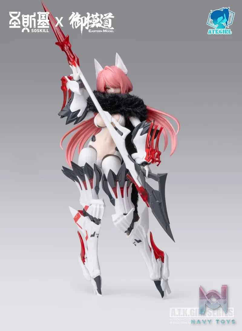 E-Model X SOSKILL – 1/12 Nine-Tailed Fox Daji Plastic Model Kit (Licensed)