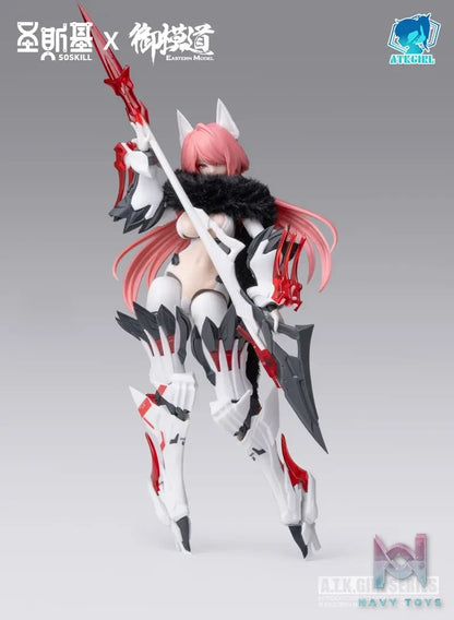 E-Model X SOSKILL – 1/12 Nine-Tailed Fox Daji Plastic Model Kit (Licensed)