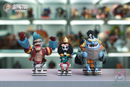 Showhand Studio – One Piece Straw Hat Pirates #last FRANKY & BROOK & Jinbe