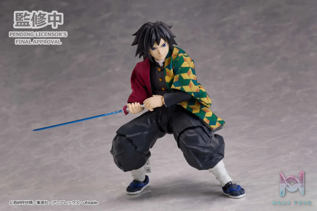 Aniplex – BUZZmod. Demon Slayer: Kimetsu no Yaiba Giyu Tomioka X Tanjiro Kamado Ver2 1/12 scale action figure (Licensed)