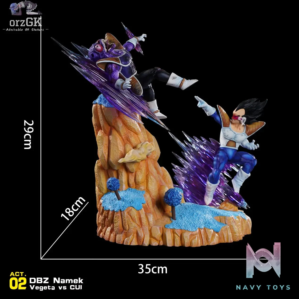 JacksDo Studio – Dragon Ball ACT.02 Vegeta vs Cui
