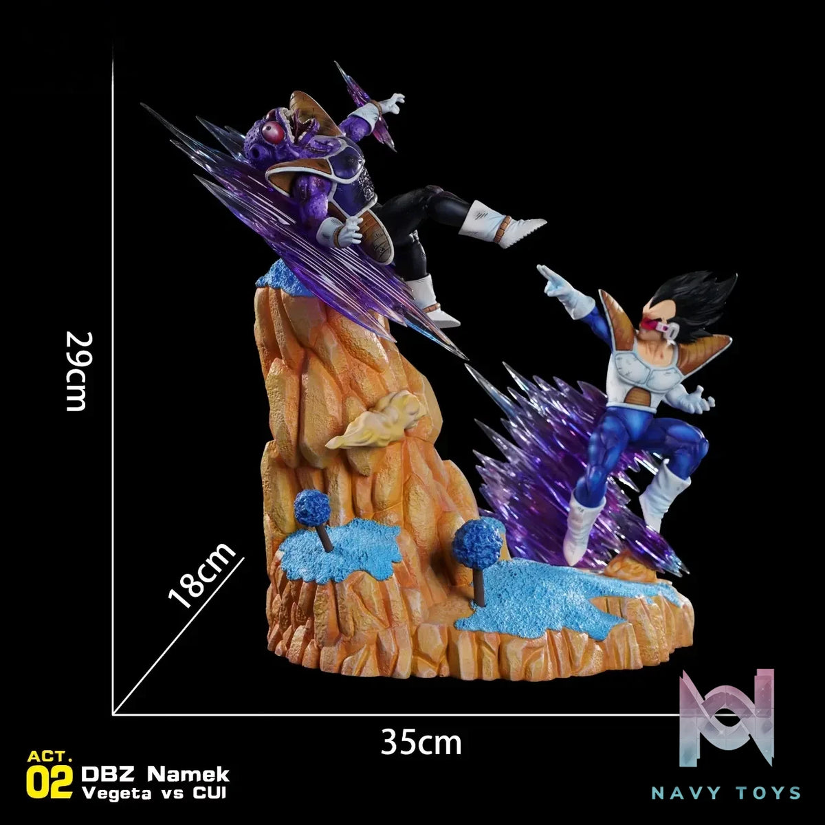 JacksDo Studio – Dragon Ball ACT.02 Vegeta vs Cui