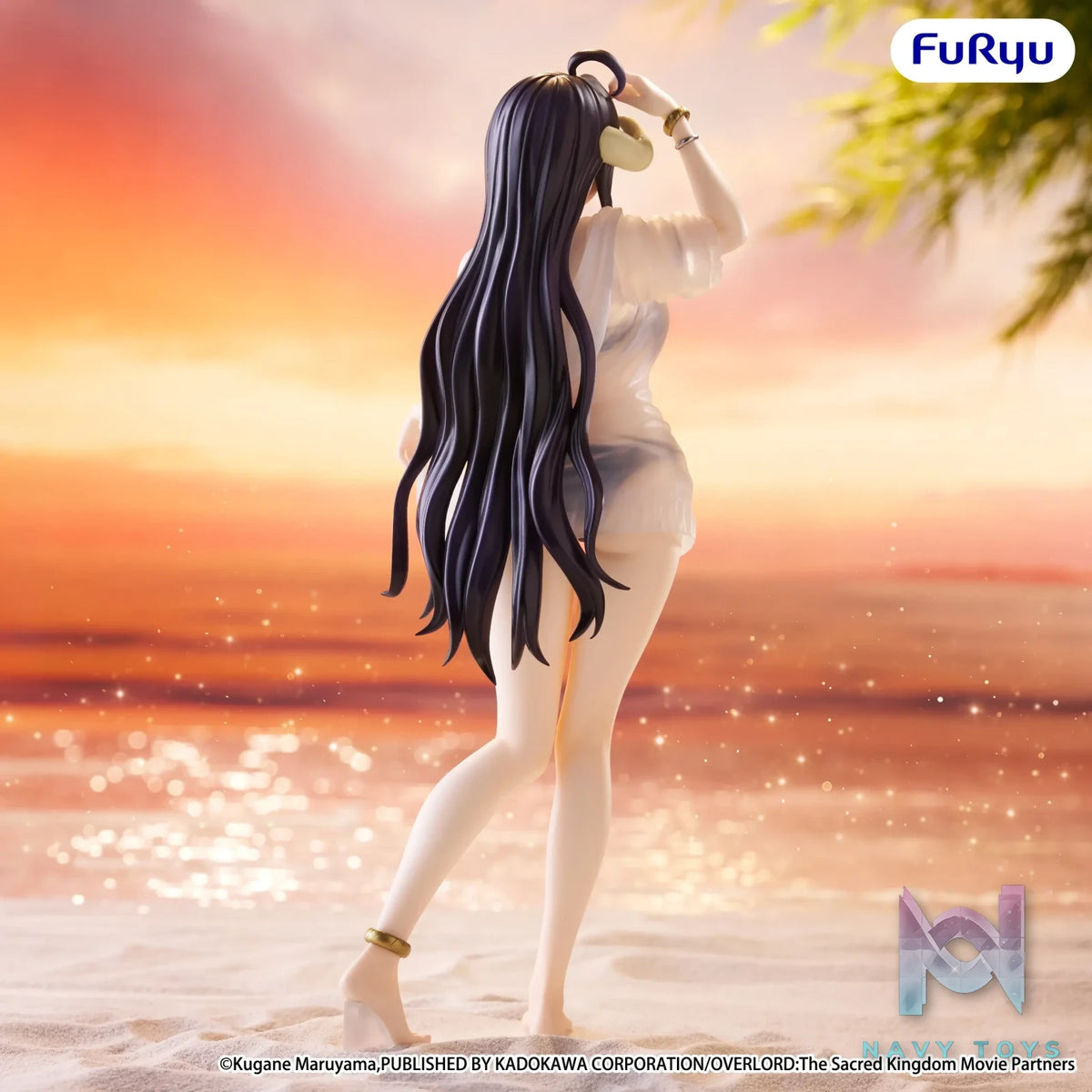 FURYU – OVERLORD Muchute Figure Albedo aqua ver. (Licensed)