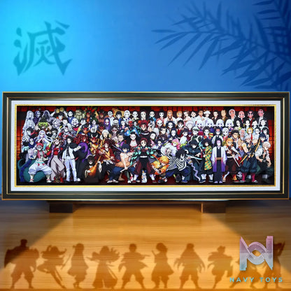 KALA HOME Studio – Demon Slayer Multiple Characters #22 3D Decorative Painting Demon Slayer