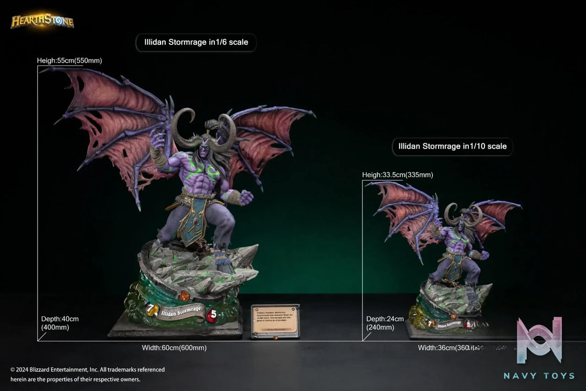 HEX COLLECTIBLES – World of Warcraft Blizzard World of Warcraft Illidan Stormrage (Licensed)