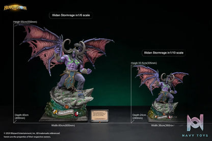 HEX COLLECTIBLES – World of Warcraft Blizzard World of Warcraft Illidan Stormrage (Licensed)