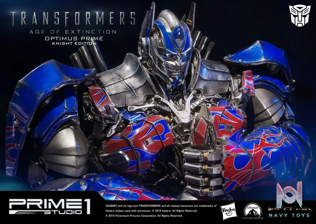 Prime 1 Studio – Museum Masterline Transformers: Age of Extinction (Film) Optimus Prime Knight Edition MMTFM-07 MMTFM-07GL (Licensed)