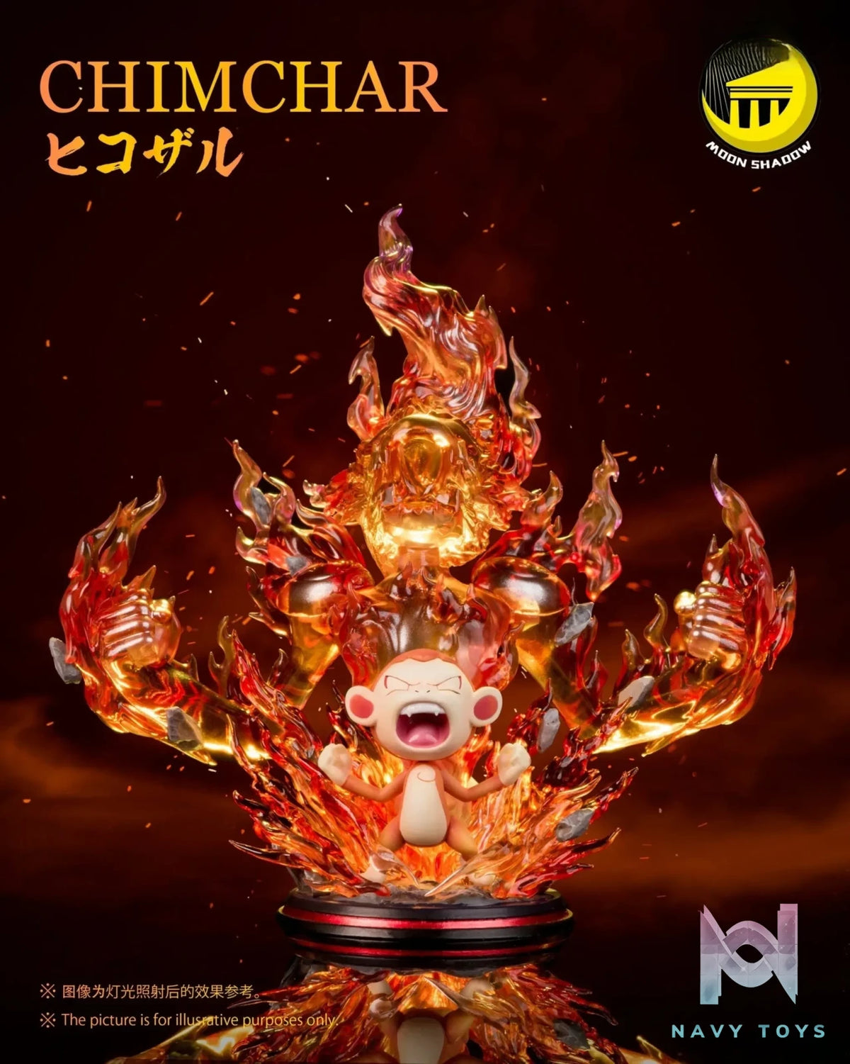 Moon Shadow Studio – Pokémon Awakened Series Chimchar
