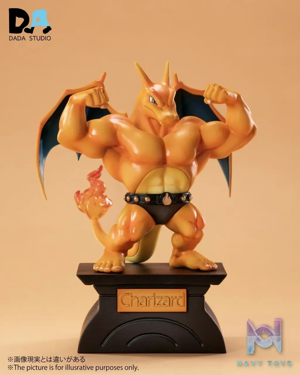 DADA Studio – Pokémon Muscular Charizard Statue