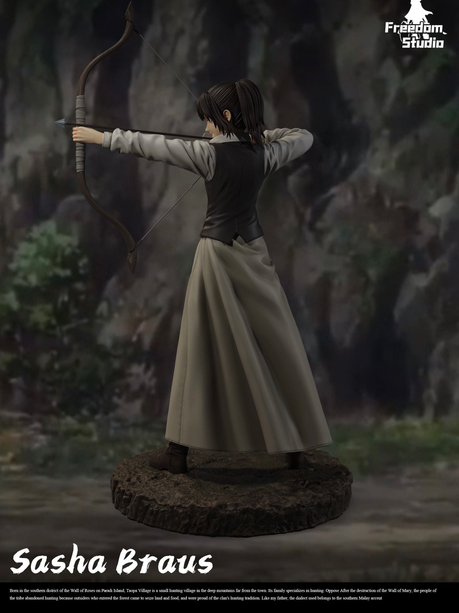 Sasha Braus - Attack on Titan - Freedom Studio resin statue freedom studio anime figure