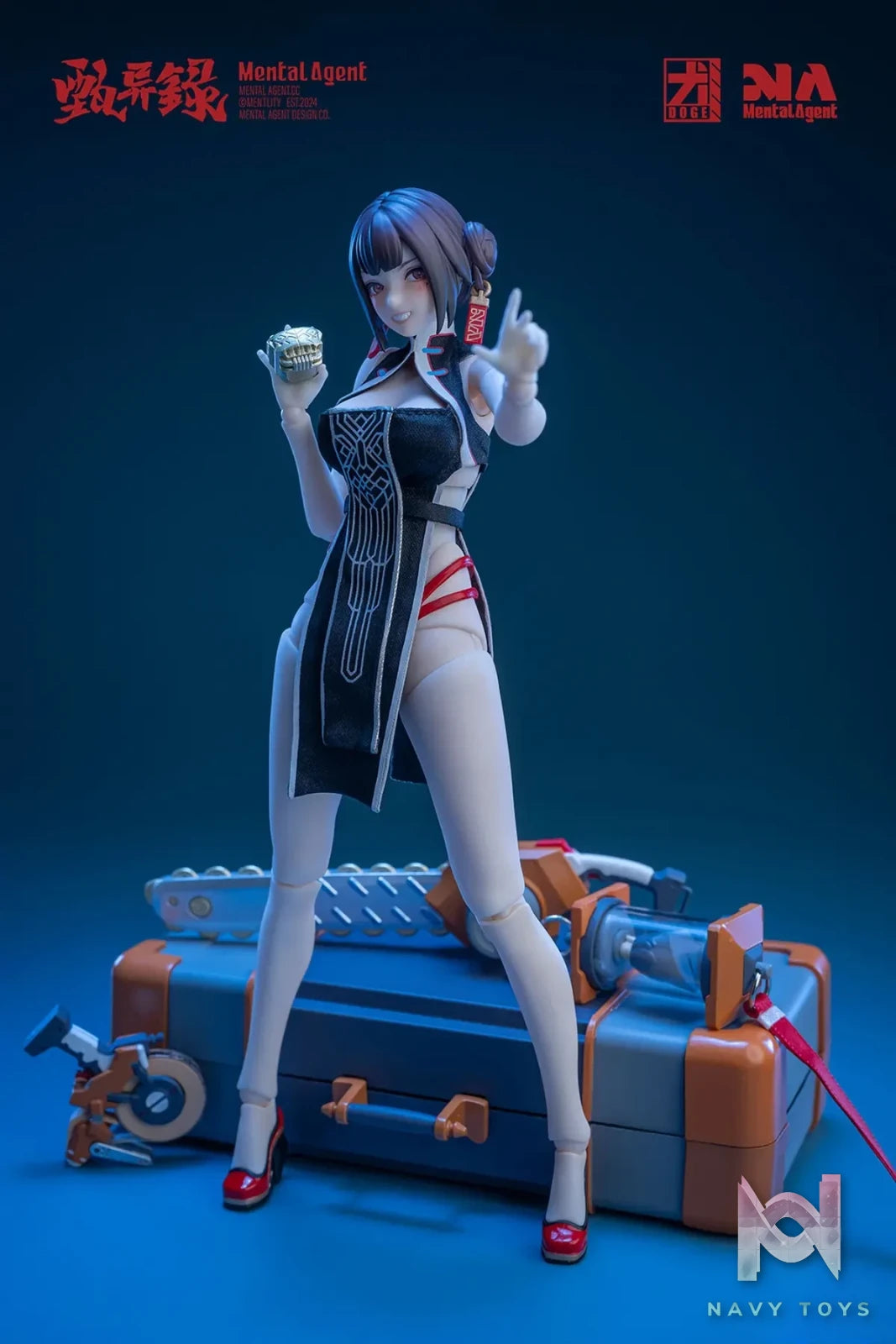 MENTAL AGENT Studio – MAZ-01 Zhenyi Lu Lin Fengjiao Painted Action Figure (Licensed)