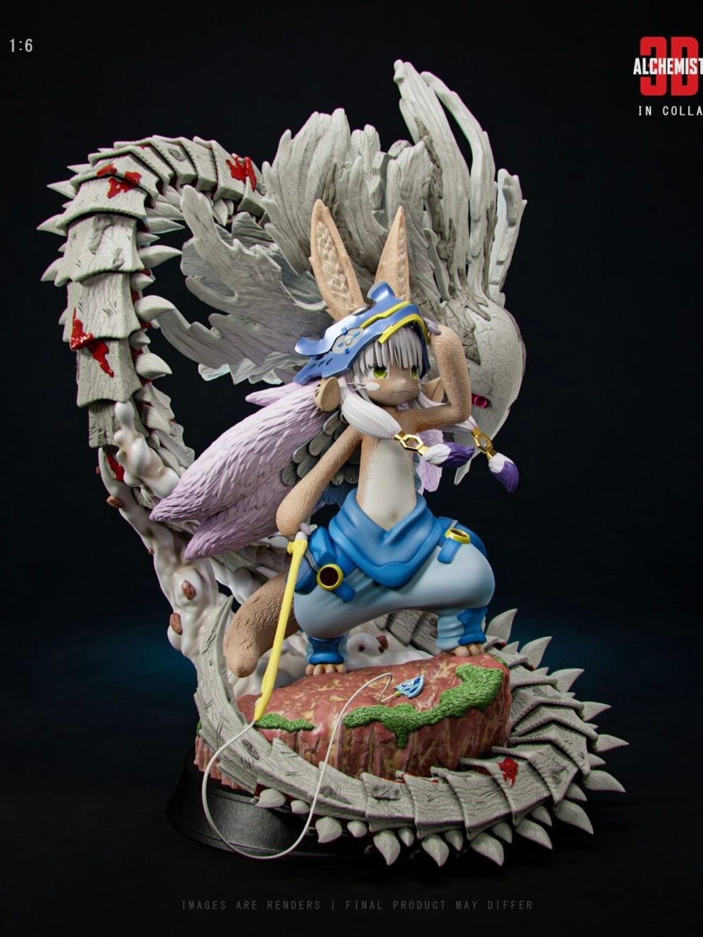 Nanachi & Belaf - 3D Alchemist x Tenshihai resin statue Tenshihaii Studio anime figure