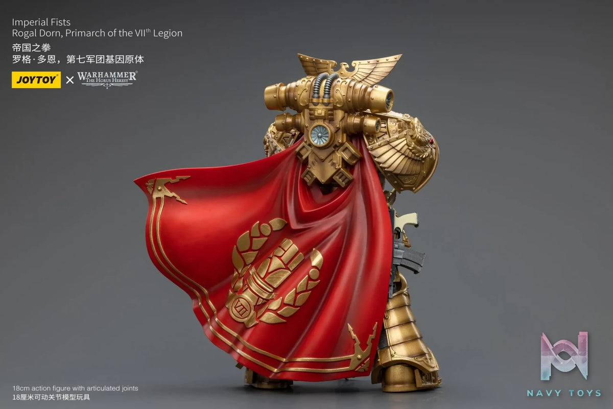 JOYTOY Studio – Warhammer ‘The HorusHeresy’ Imperial Fists Rogal Dorn, Primarch of the Vllth Legion JT8865 (Licensed)