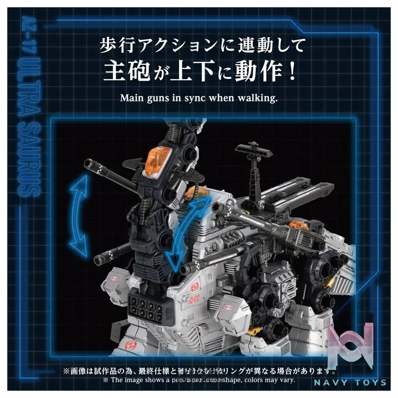 TAKARA TOMY – ZOIDS AZ-17 Ultrasaurus Plastic Model (Licensed)